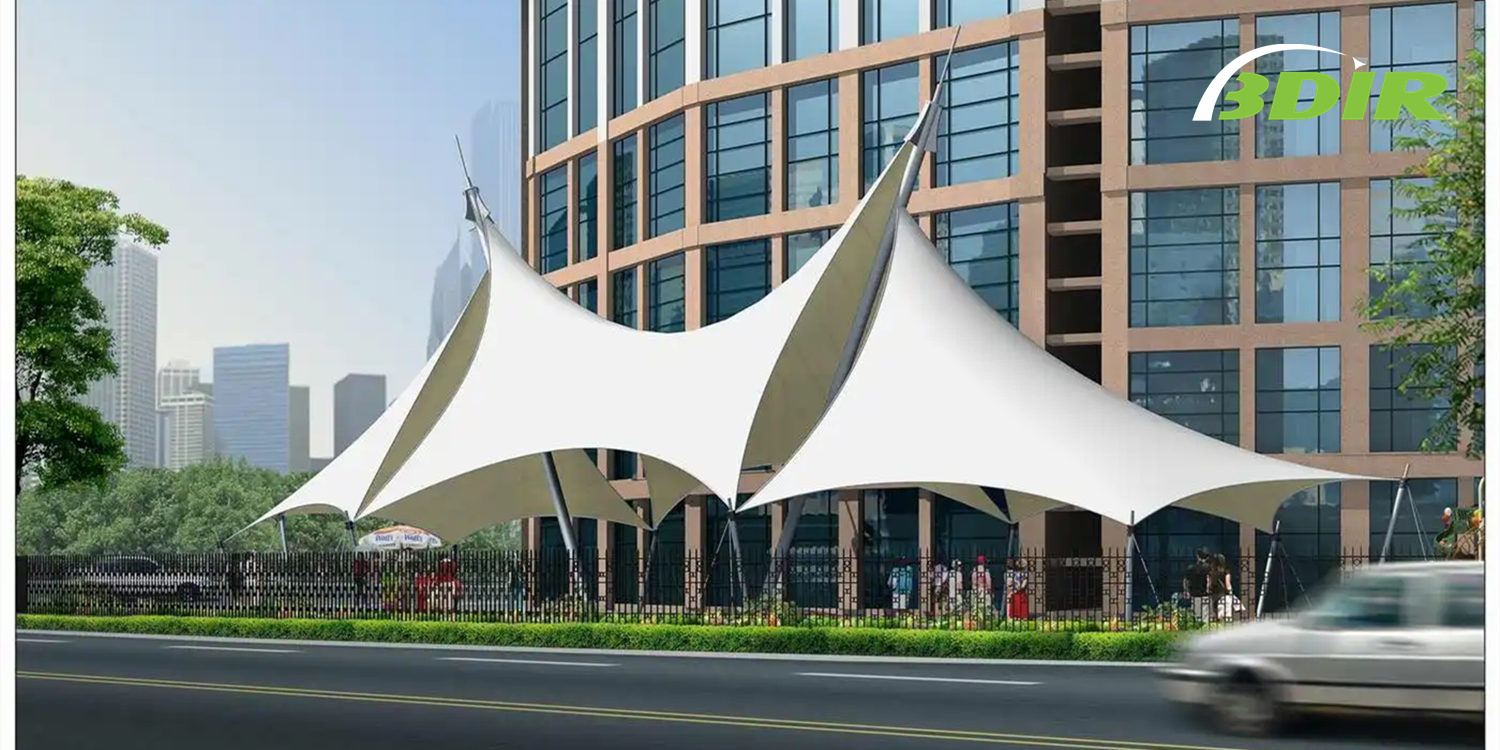 Tensile Structure – A Modern Architecture